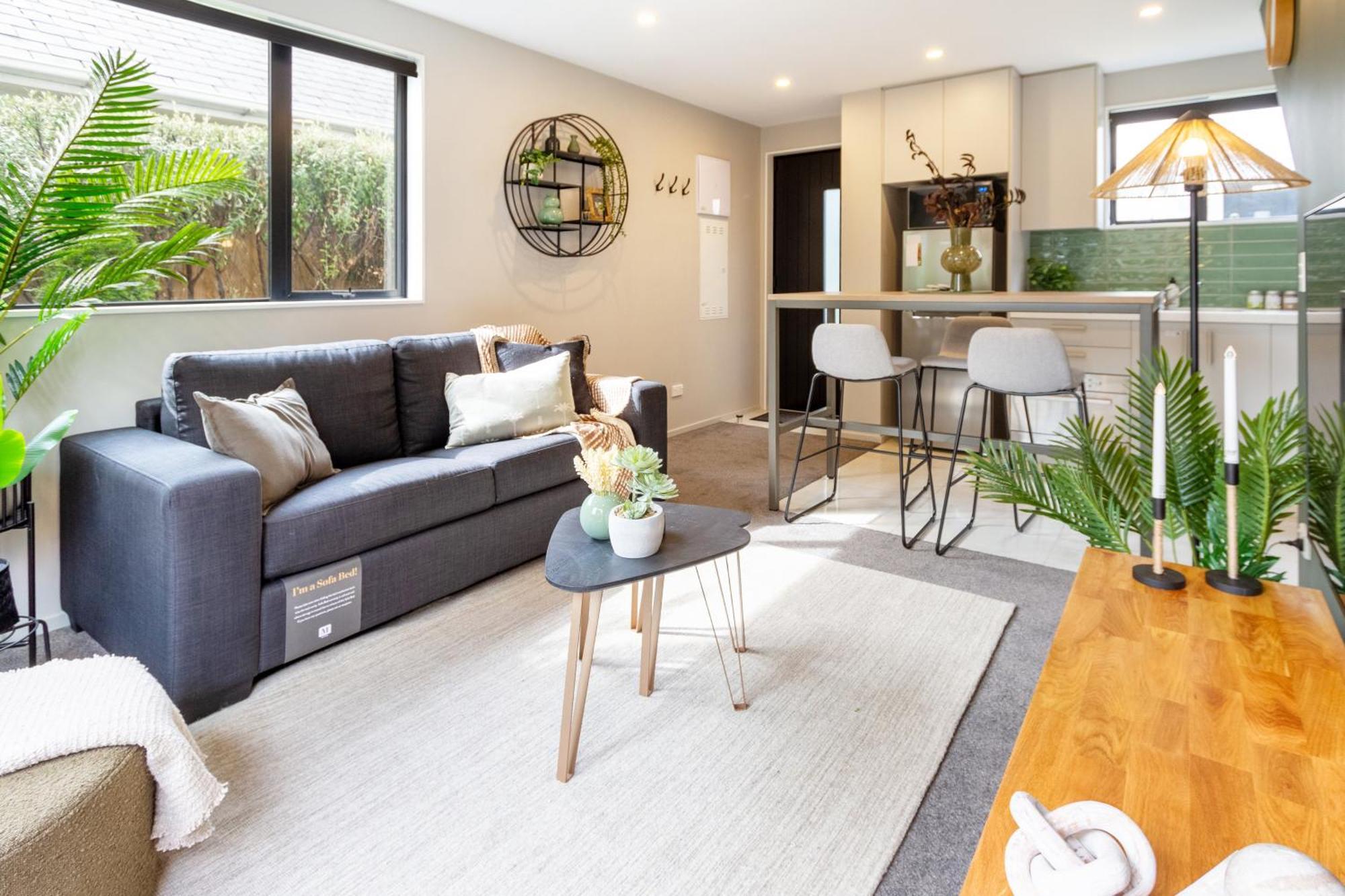 Latimer Square Luxe: 1Br W/ Sofa Bed Christchurch Bagian luar foto